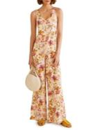 Mango Mono Nature Printed Jumpsuit