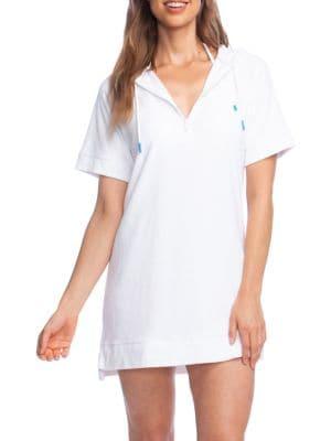 Polo Ralph Lauren Terry Covers A-line Hooded Dress