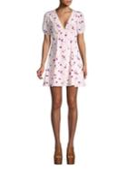 Astr The Label Kylie Floral-print A-line Dress