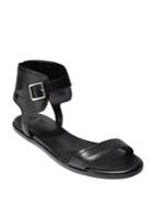 Cole Haan Barra Ankle Wrap Leather Sandals