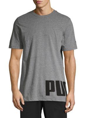 Puma Logo Wrap Tee Shirt