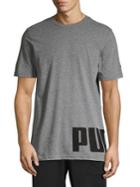 Puma Logo Wrap Tee Shirt