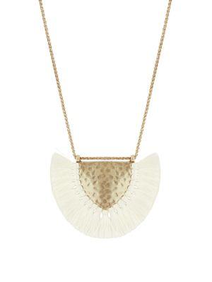 Lucky Brand Fringed Chain Necklace