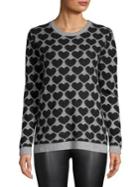 Ply Cashmere Heart-print Cashmere Sweater