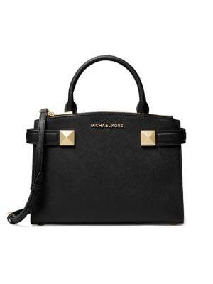 Michael Michael Kors Karla Leather Satchel
