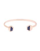 Ivanka Trump Crystal Two-toned Thin Cuff Bracelet
