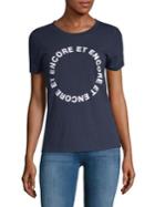 French Connection Encore Et Encore Cotton Tee