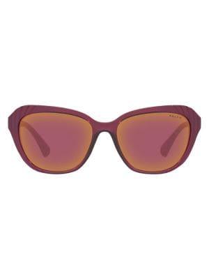 Ralph By Ralph Lauren Eyewear 0ra5258 56mm Cat Eye Nylon Sunglasses