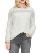Vince Camuto Sapphire Sheen Textured Sweater
