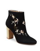 Nanette By Nanette Lepore Belizenl Embroidered Ankle Boots