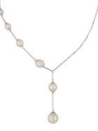 Majorica Lucy 5-10mm Organic Pearl Drop Necklace