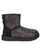 Ugg Classic Mini Cosmos Bow Sheepskin-lined Boots