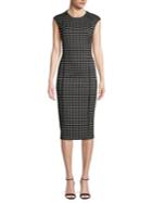 Max Mara Studio Dotted Sheath Dress