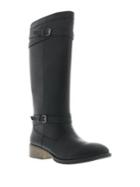 Kenneth Cole Downtown Criss-cross Straps Tall Riding Boots