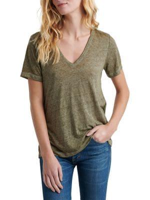 Lucky Brand Classic V-neck Tee