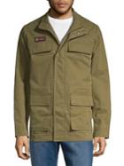 Brooks Brothers Red Fleece Four-pocket Cotton Blend Field Coat