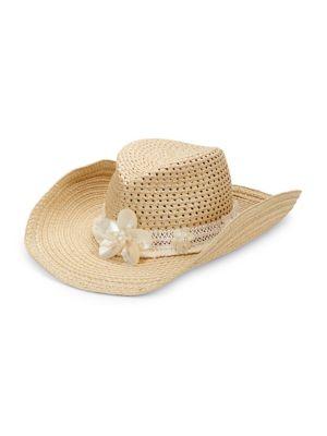 Eric Javits Embroidered Floral Sun Hat