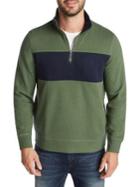 Nautica Colorblock Cotton-blend Fleece Sweatshirt