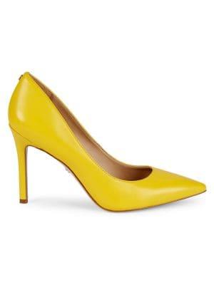 Sam Edelman Hazel Pointed Leather Pumps
