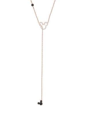 Mickey & Minnie Swarovski Crystal Y-necklace