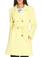 Tahari Arthur S. Levine Double Breasted Trench Coat