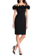 Aidan By Aidan Mattox Off-the-shoulder Ruffle Dress