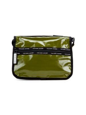 Marc Jacobs Olive Shine Messenger Bag
