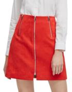 French Connection Ellef Suedette Mini Skirt