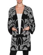 Magaschoni Open Front Cashmere Cardigan