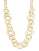 Kenneth Jay Lane Distressed Goldtone Chain Necklace