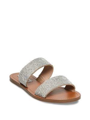 Steve Madden Rage Embellished Slides
