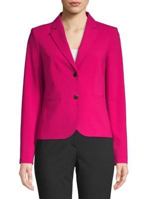 Calvin Klein Classic Notch Lapel Blazer