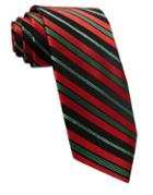 Susan G. Komen Knots For Hope Striped Holiday Tie