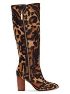 Louise Et Cie Zenia3 Animal-print Calf Hair Mid-calf Boots