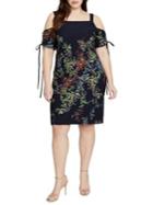 Rachel Rachel Roy Plus Rosetta Cold-shoulder Dress