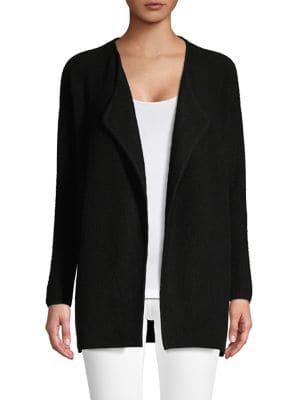 Lord & Taylor Draped Cashmere Cardigan