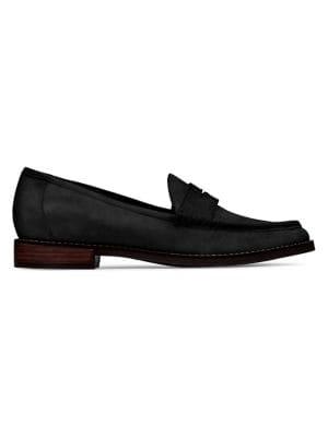 Vionic Wise Waverly Nubuck Penny Loafers
