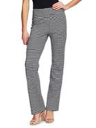 Cece By Cynthia Steffe Houndstooth Boot-leg Pants