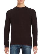 Selected Homme Ribbed Crewneck Sweater