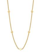 Dogeared Multi-circle Goldplated Necklace