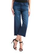 Liverpool Jeans Layla Wide-leg Cropped Jeans