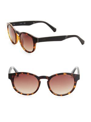 Guess 50mm Round Sunglasses