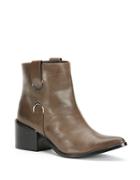 Rachel Zoe Pearce Leather Ankle Boots