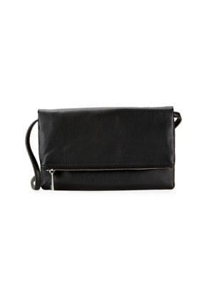 Core Sage Faux-leather Flap Crossbody Bag
