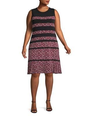 Michael Michael Kors Plus Glam Morris Shift Dress