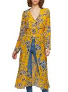 Miss Selfridge Printed Long-sleeve Tunic