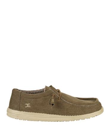 Hey Dude Wally Textured Sneakers