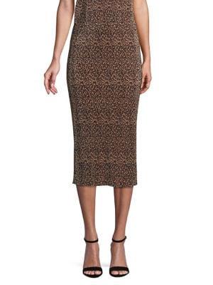 The Fifth Label Saloon Leopard Skirt