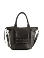 Day And Mood Lana Studded Leather Tote