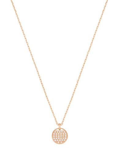 Ginger Swarovski Crystal Pendant Necklace